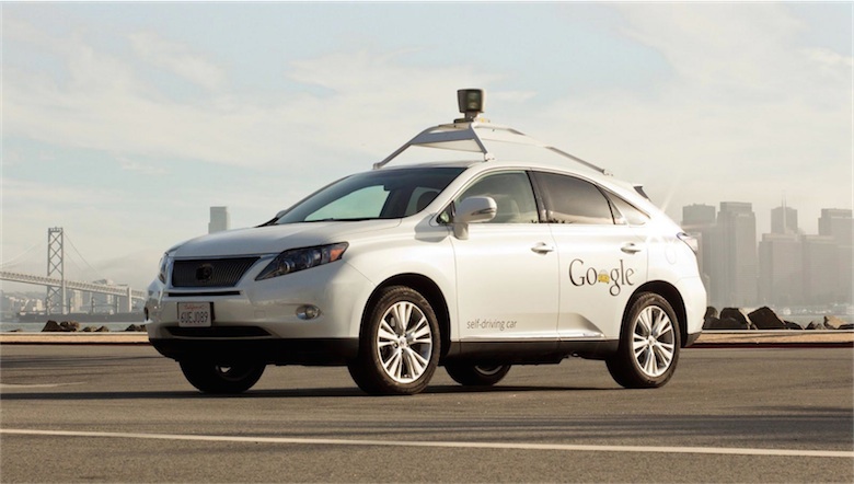 Un véhicule autonome de Google.