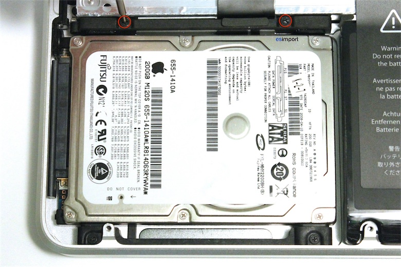 Changer le disque dur d'un MacBook Pro 13 pouces mi-2012