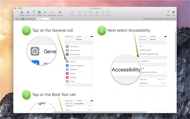 Napkin est une application assez récente qui exploite à merveille les nouvelles fonctionnalités d'OS X
