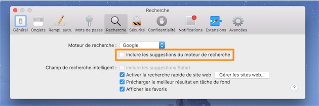 Faute de mieux, désactiver cette option permet d’utiliser normalement Safari. 