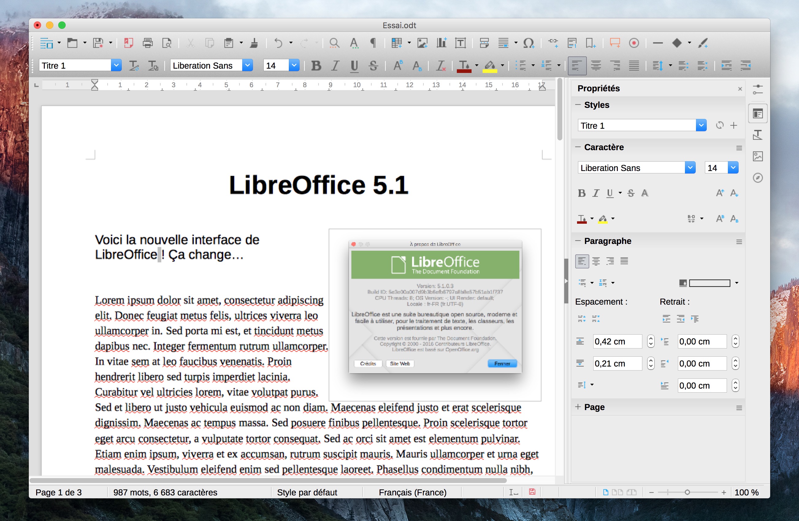 libre office mac