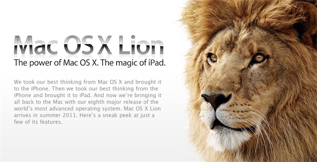 Apple présentait Lion comme l’alliance parfaite du Mac et de l’iPad. Rétrospectivement, ce n’était probablement pas une si bonne idée…