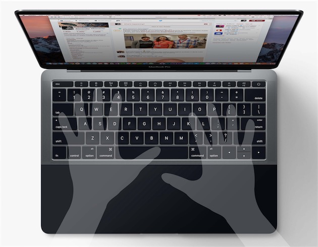 MacBook Pro : prise en main du clavier sous la Touch Bar