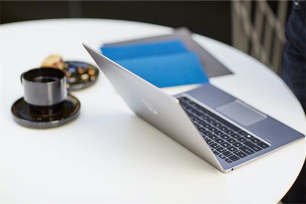 Le HP EliteBook Folio, l'ordinateur le plus fin de la gamme du fabricant.