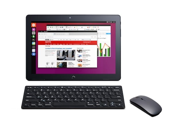 La BQ Aquaris M10, la première tablette sous Ubuntu. Image BQ.