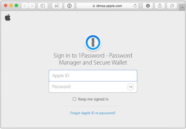 La connexion à iCloud se fera via un navigateur : le logiciel n’enregistre ainsi pas vos identifiants, par sécurité.