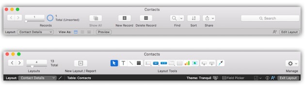 Parmi les nouveautés de l’année, le retour des icônes colorées sur Mac, pour mieux les distinguer. — Cliquer pour agrandir
