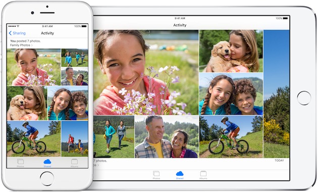 Le partage de photo en famille chez Apple ? Un album commun.