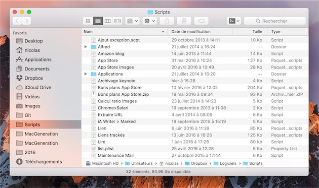 Macos Sierra Les Petites Nouveautes Du Finder Macgeneration