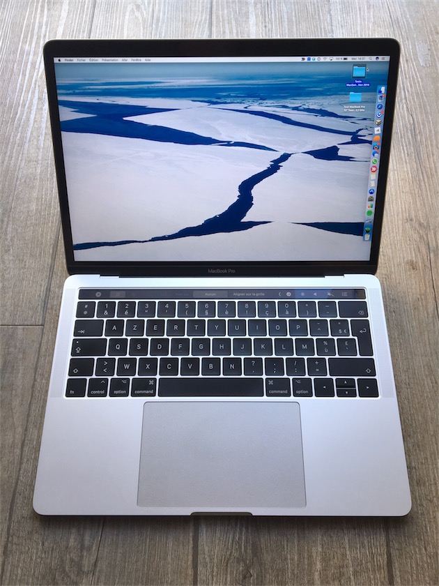 Test Du Macbook Pro 13 17 Avec Touch Bar Macgeneration