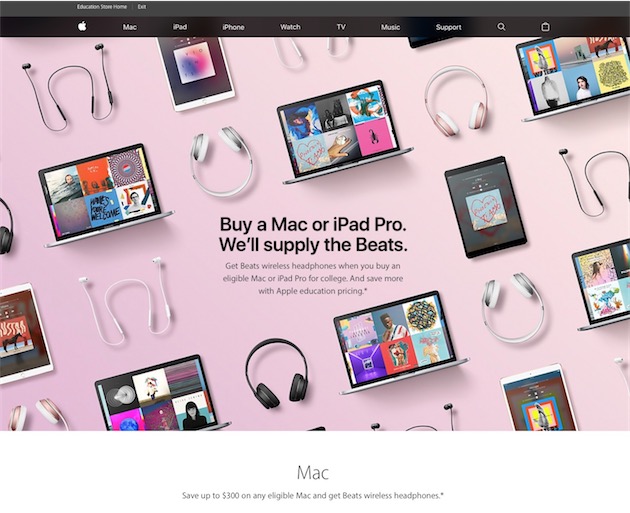 mac and beats promotion