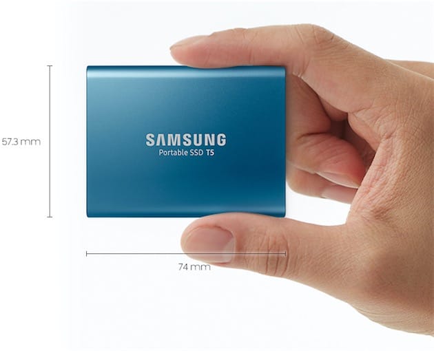 Test Samsung T3 500 Go : un SSD portable compact et rapide - Les Numériques