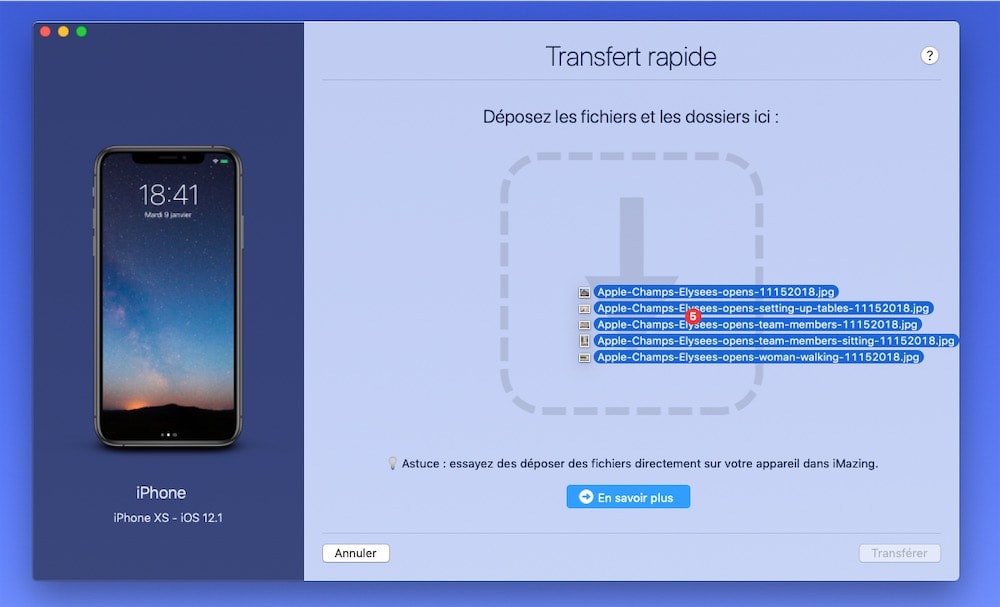 Imazing Simplifie Le Transfert De Fichiers Du Mac Vers L Iphone
