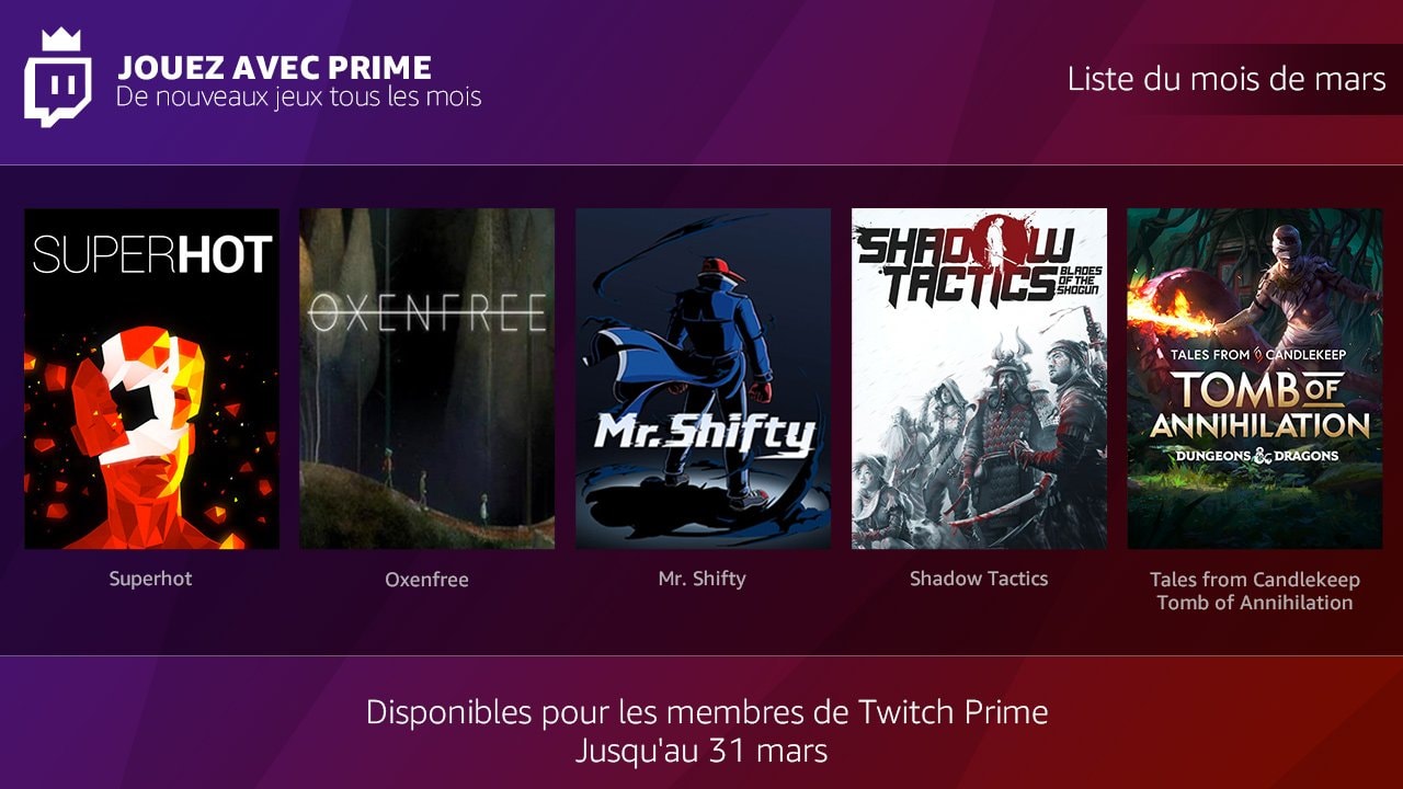Amazon Vidéo Abonnement L'abonnement Amazon Prime va s'enrichir de jeux vidéo | MacGeneration