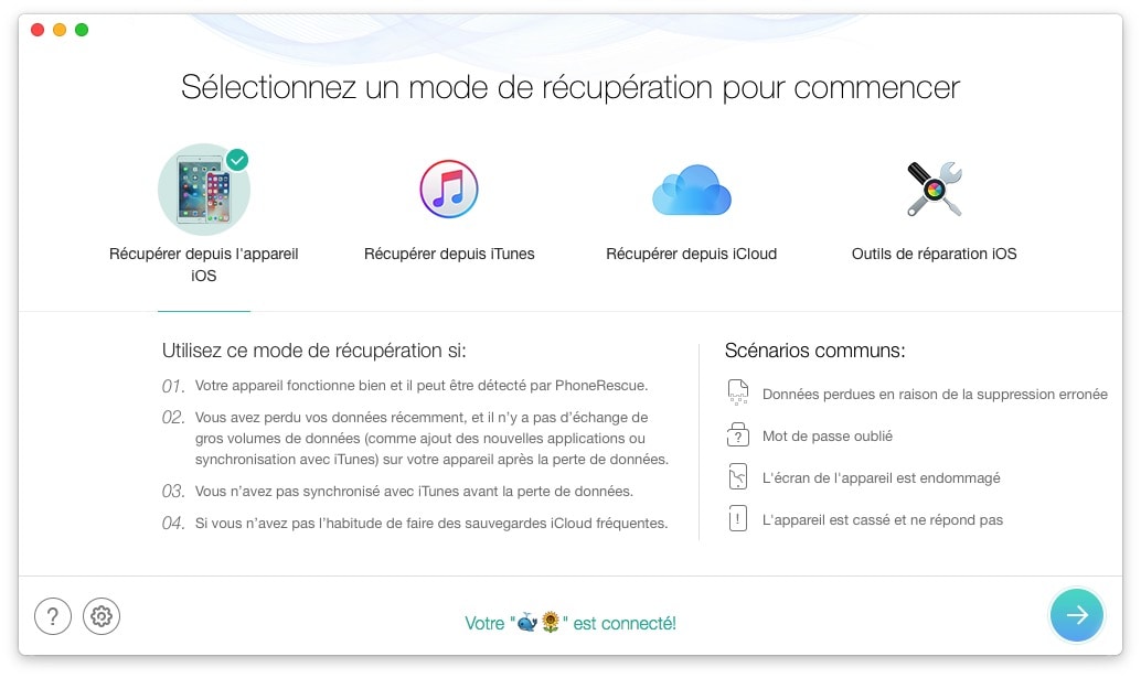 Comment Récupérer Ses Données Sur Iphone Comment récupérer vos données perdues sur votre iPhone | MacGeneration