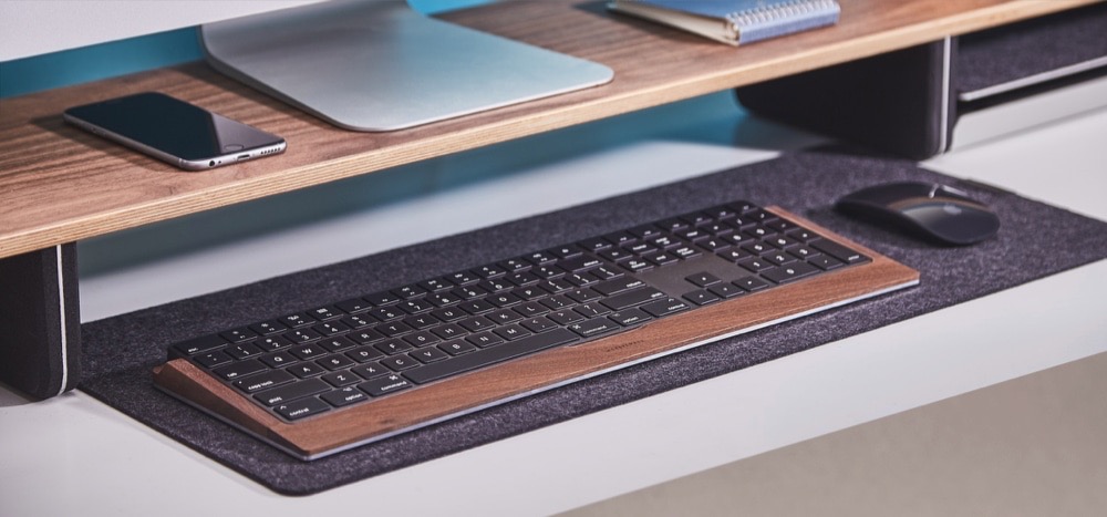 Grovemade propose un socle en bois pour le Magic Keyboard