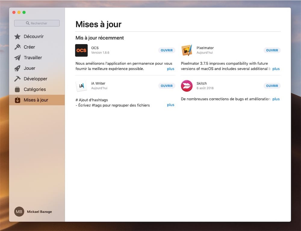 Decouvrez Les Principales Nouveautes De Macos Mojave Macgeneration